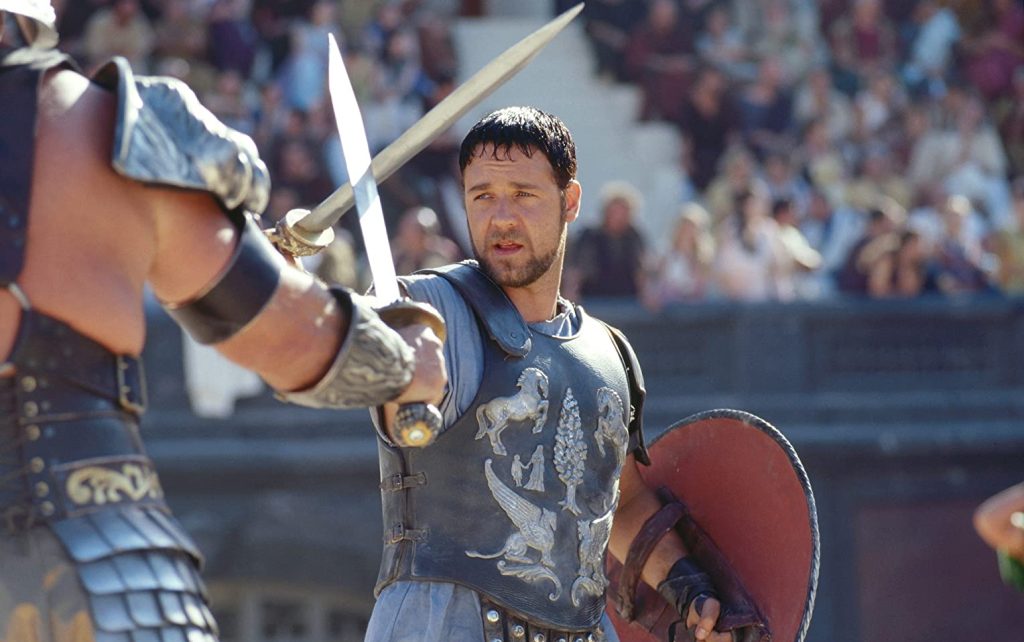 Gladiator filming 