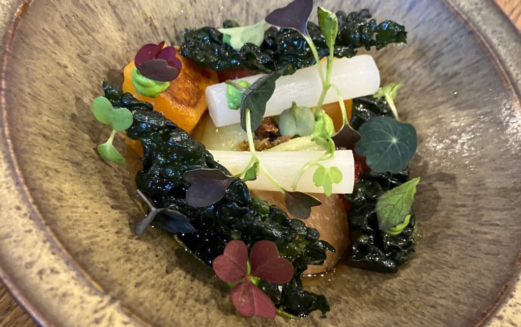 Dish at Skof restaurant