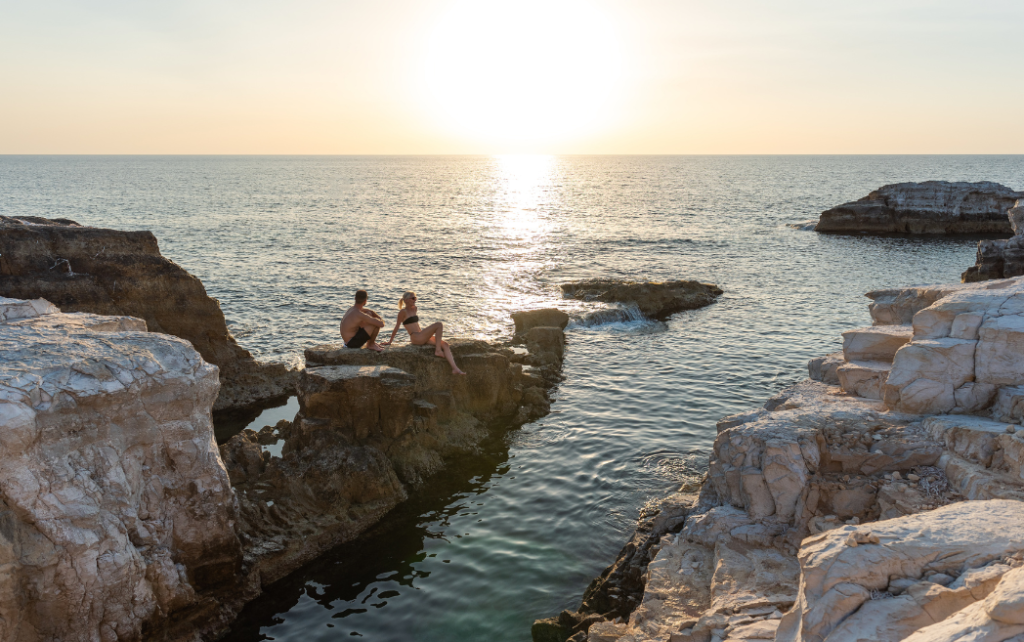 Couple on holiday, Cyprus