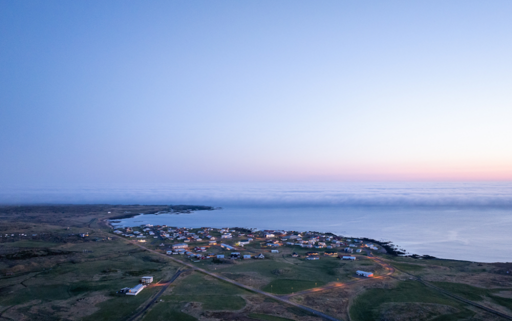 Iceland eclipse festival site